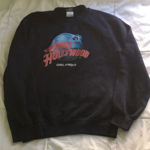 VINTAGE PLANET HOLLYWOOD SWEATSHIRT
